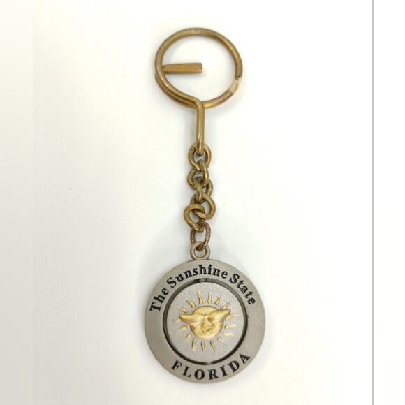 Florida Sunshine State Keychain Spinner - Picture 4 of 10